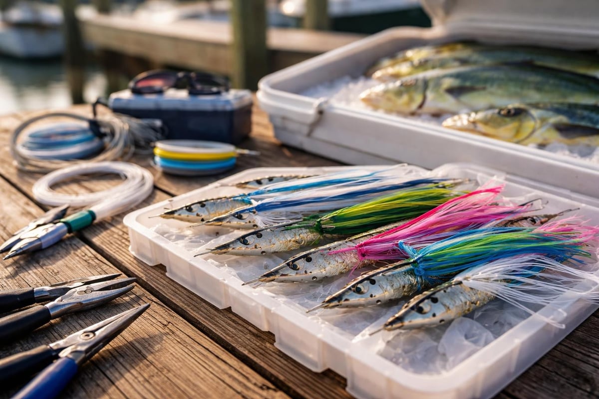 Choosing ballyhoo rigs