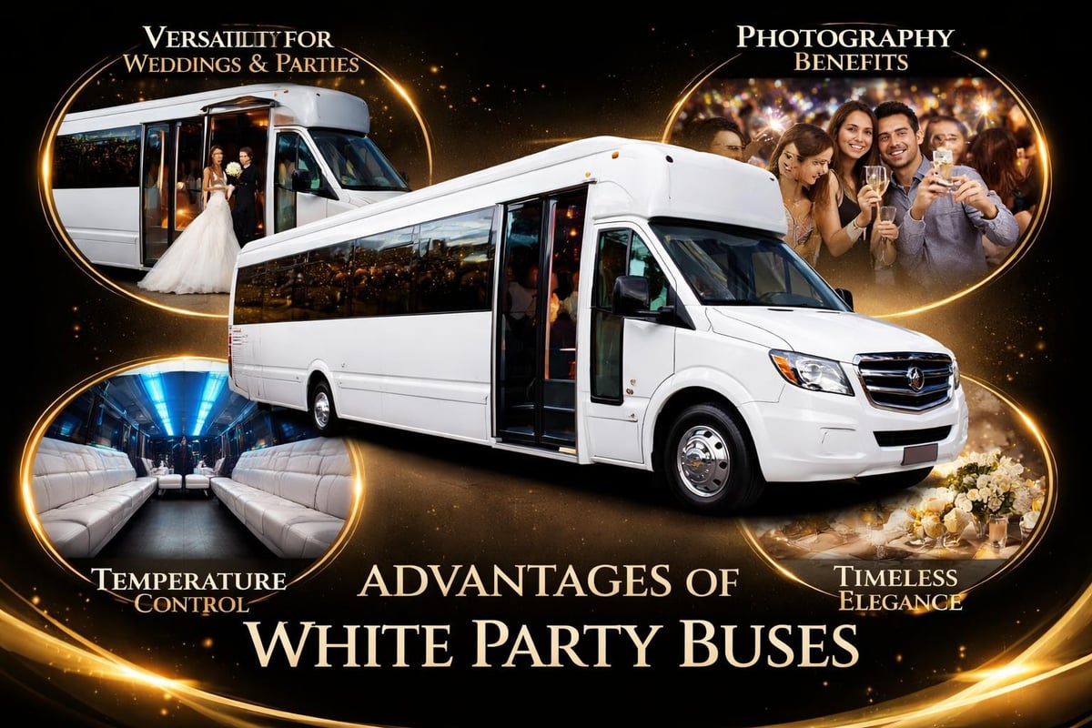 White party bus benefits comparison