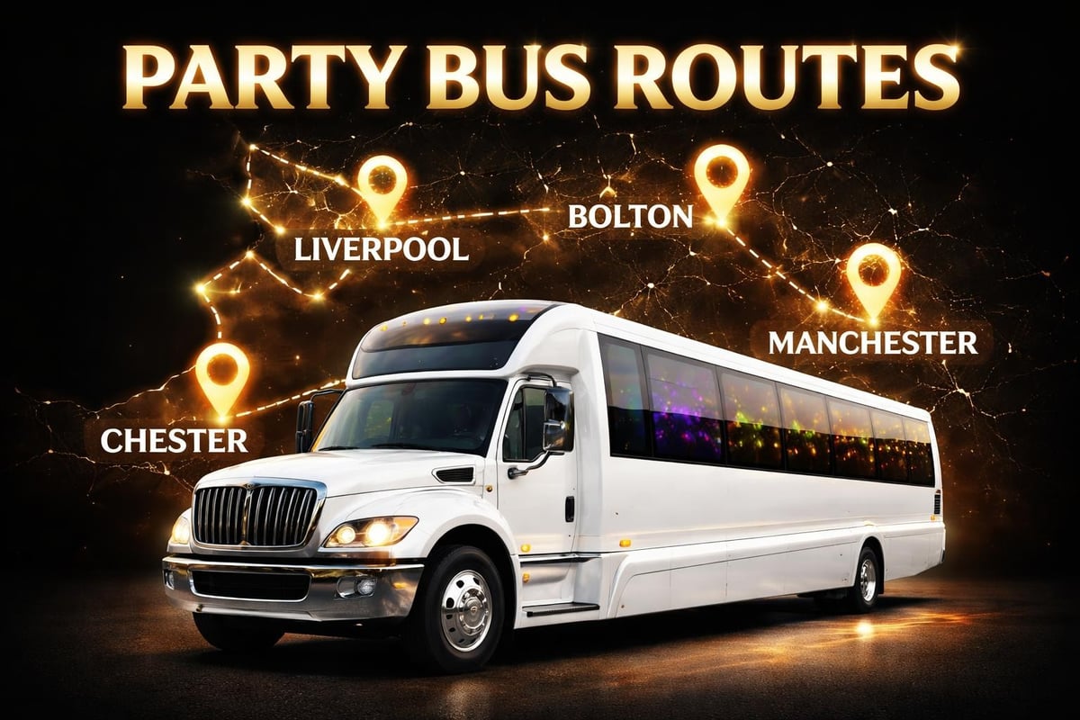 North West England party routes
