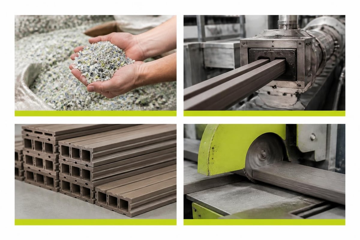 Recycled HDPE transformation process