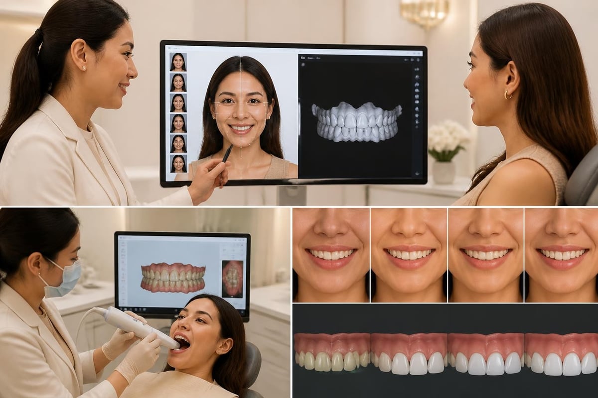 Digital smile planning process