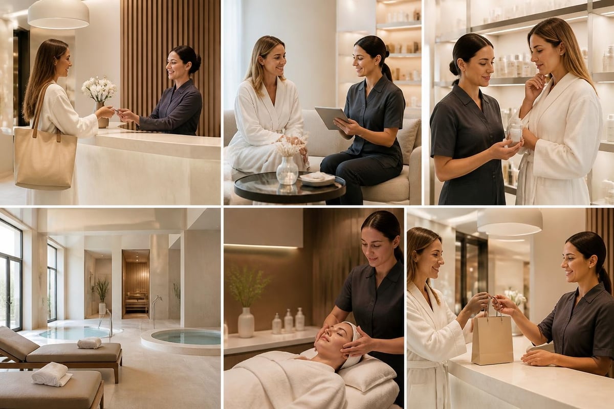 Day spa customer journey