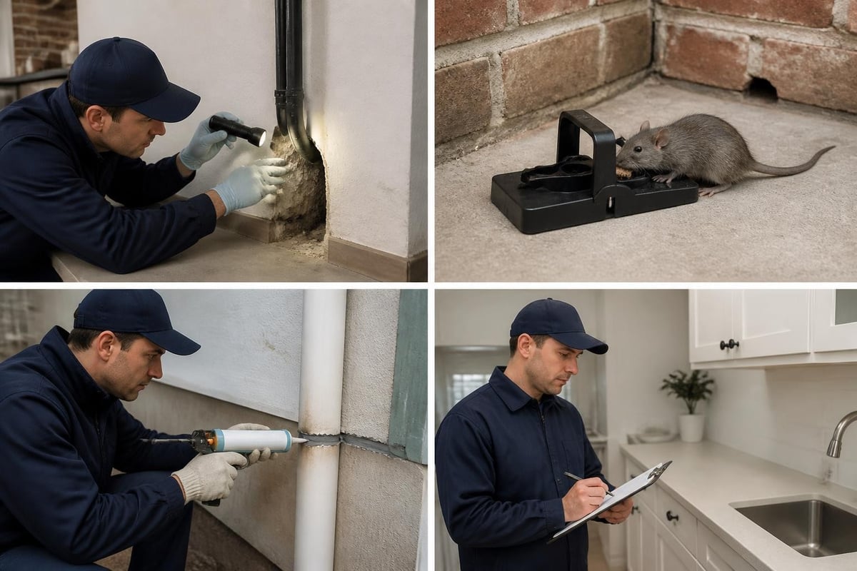 Rats in Walls: Detection, Removal & Prevention Guide 2 Rat exclusion process