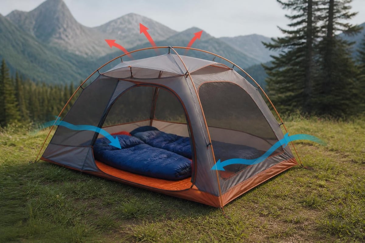 Tent ventilation system