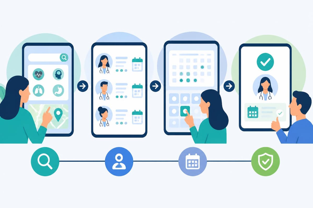 Digital booking process