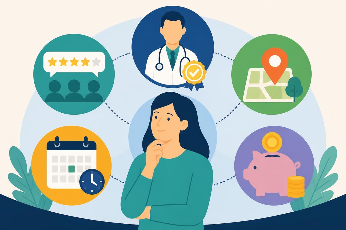 Specialist selection criteria