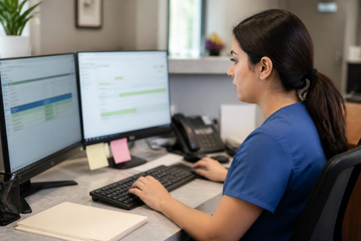 Dental insurance claims workflow