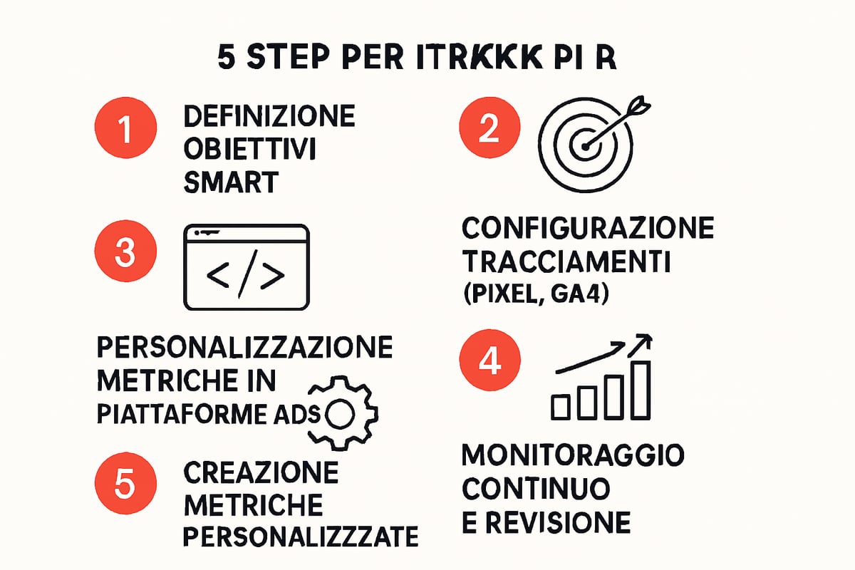Guida Completa ai KPI Ads: Strategie e Consigli 2025 6 Come impostare e tracciare i KPI Ads: Guida step by step