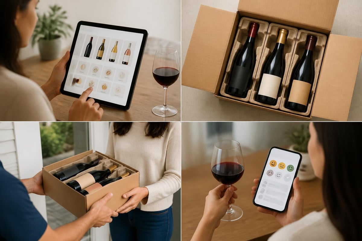 Wine subscription selection process
