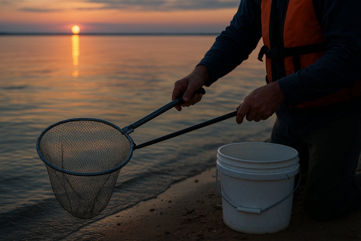 Step-by-Step Guide: How to Use a Shrimp Dip Net Effectively