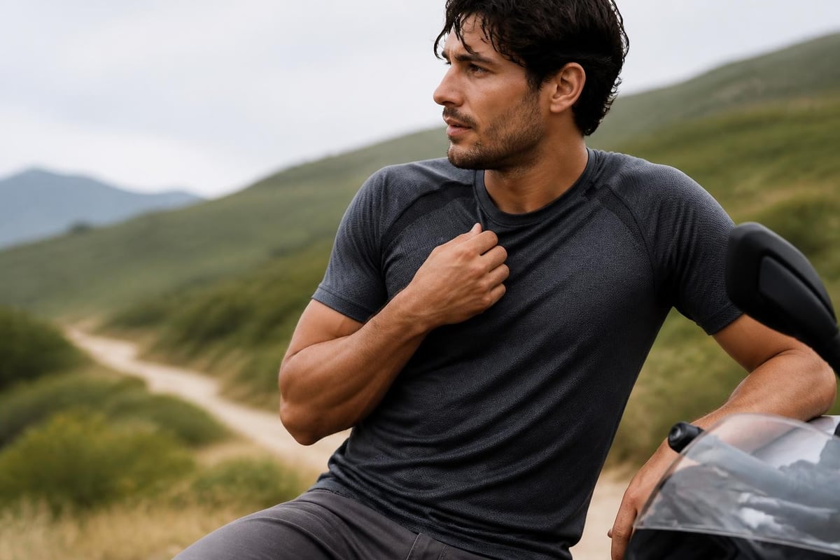 Fabric technology in riding shirts