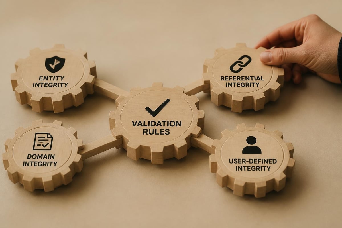 Four types of data integrity framework