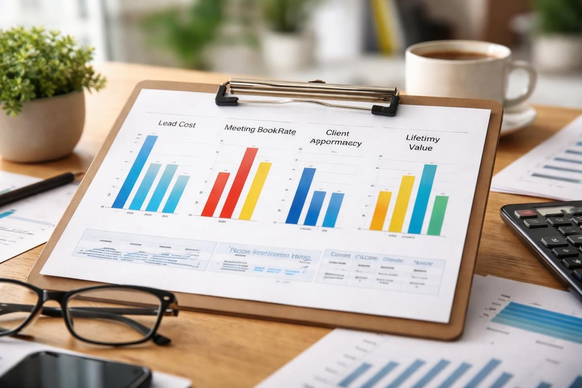 Marketing analytics dashboard