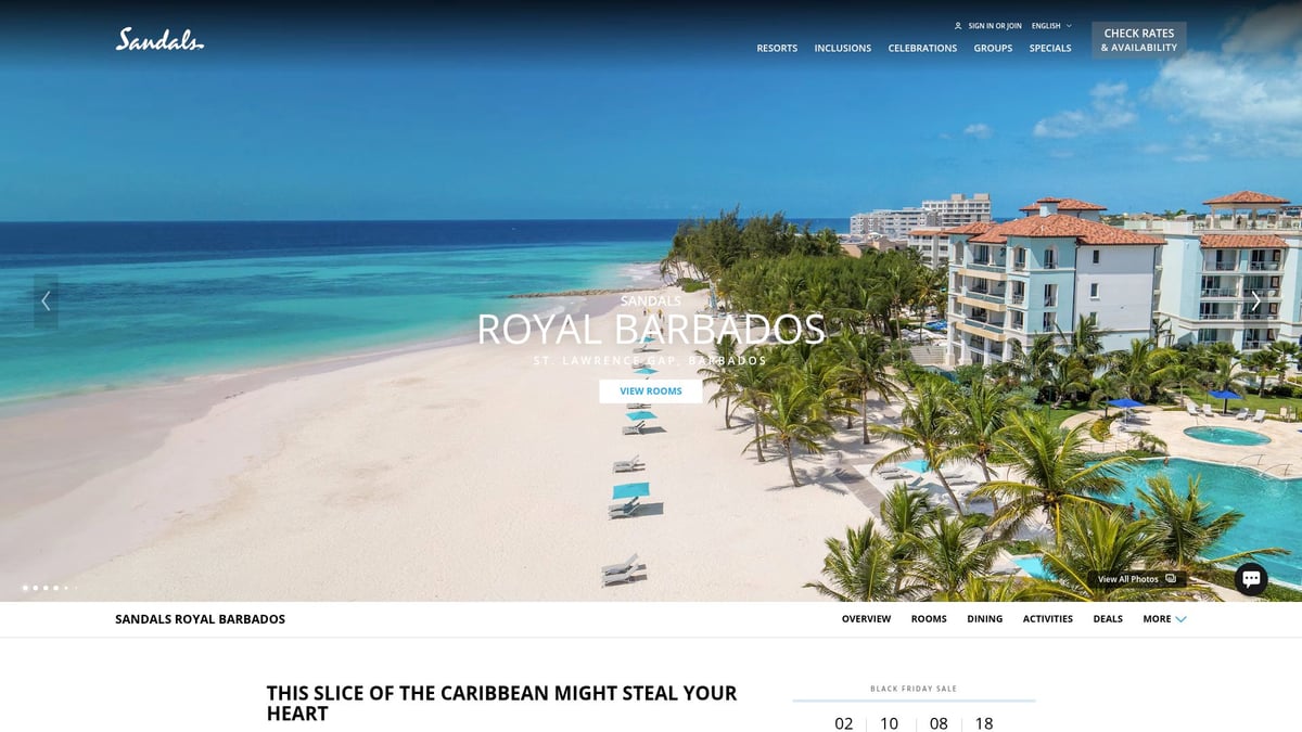 7 Amazing Best Price All Inclusive Deals for 2026 - Sandals Royal Barbados – Caribbean Luxury