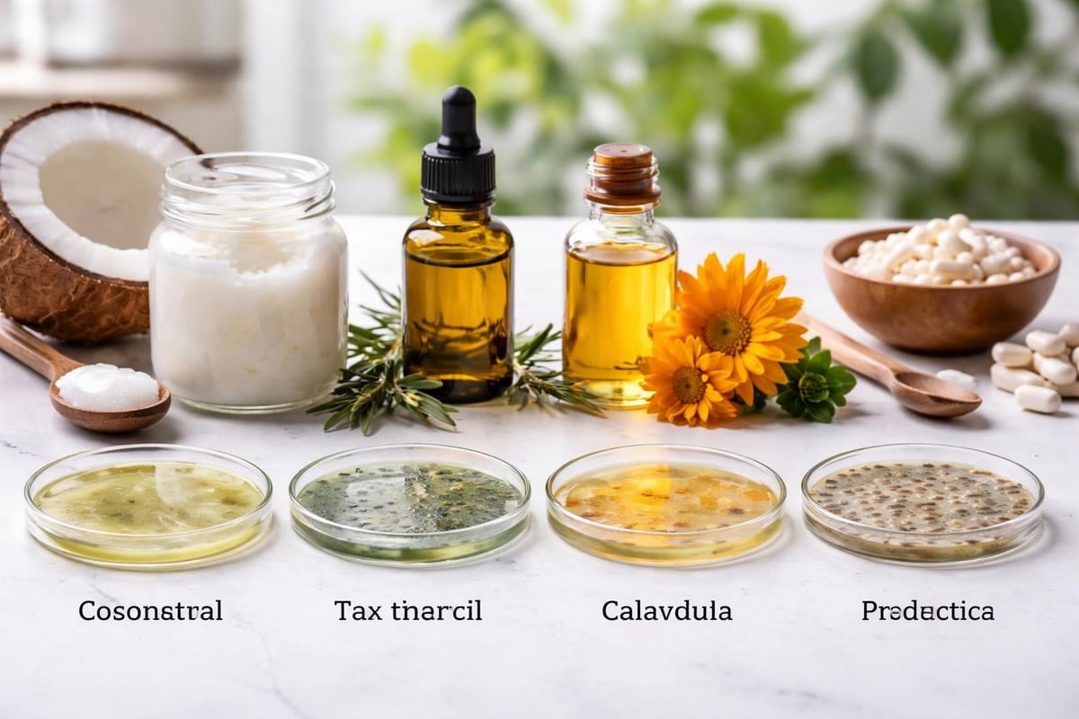 Natural ingredients comparison