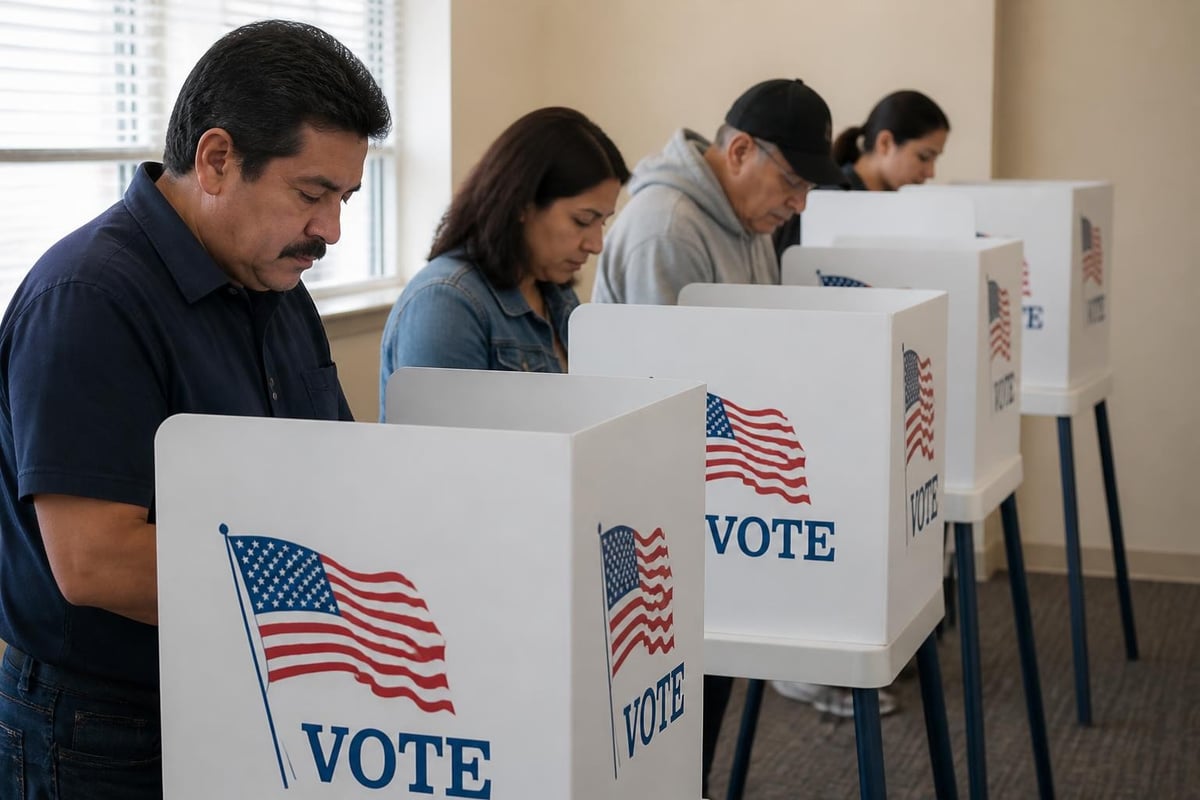 Hispanic partisan preferences by national origin