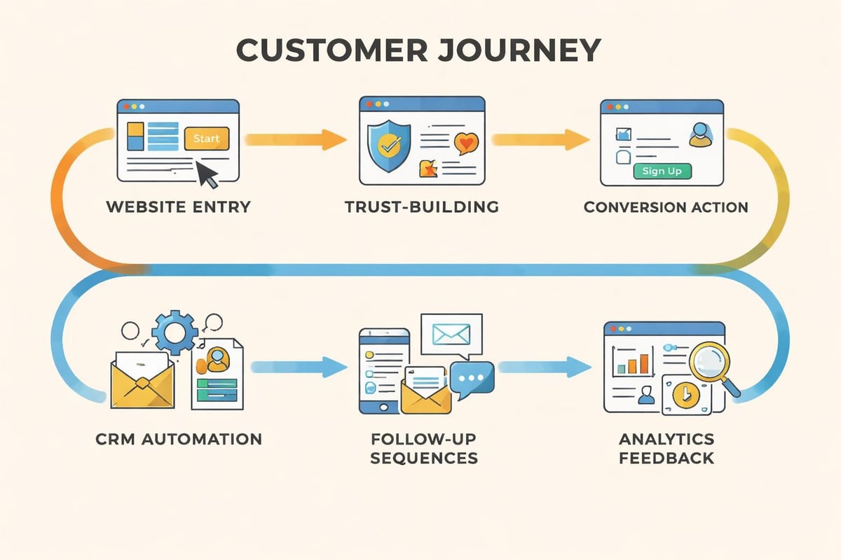 Digital branding workflow stages
