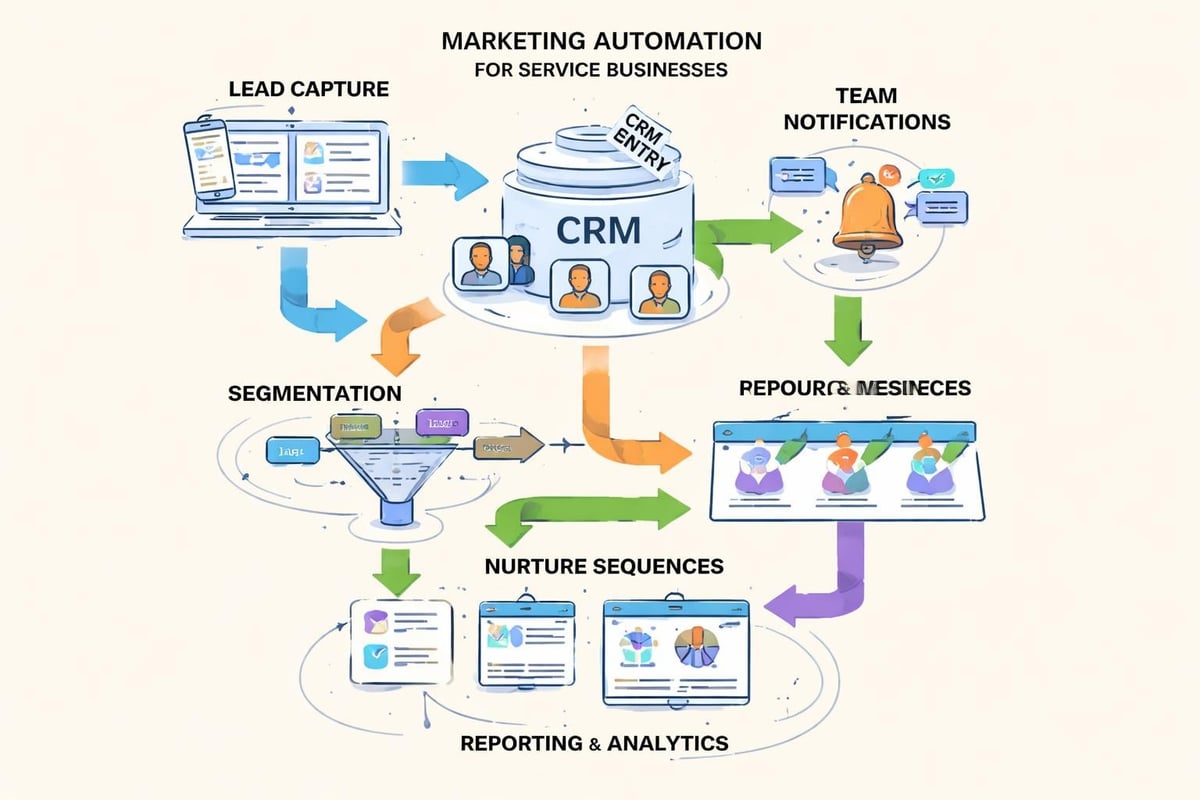 CRM automation infrastructure