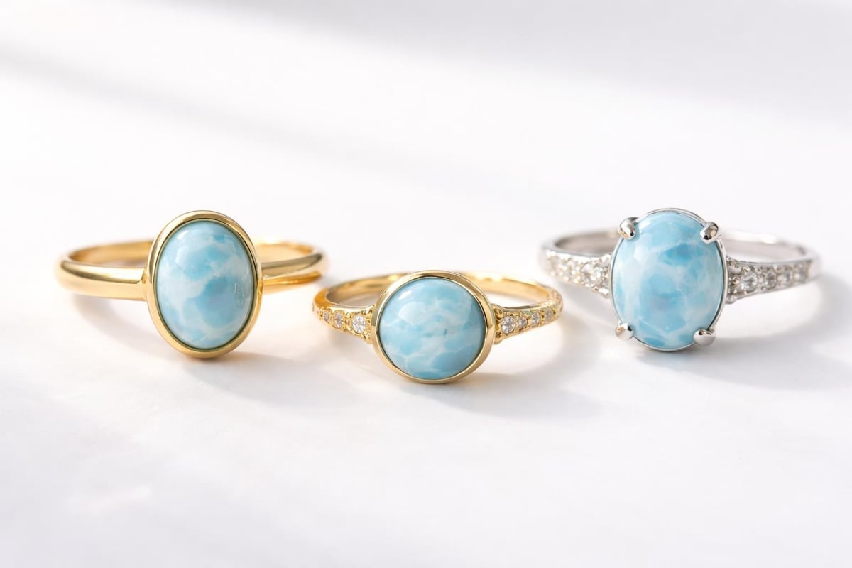 Larimar ring durability features