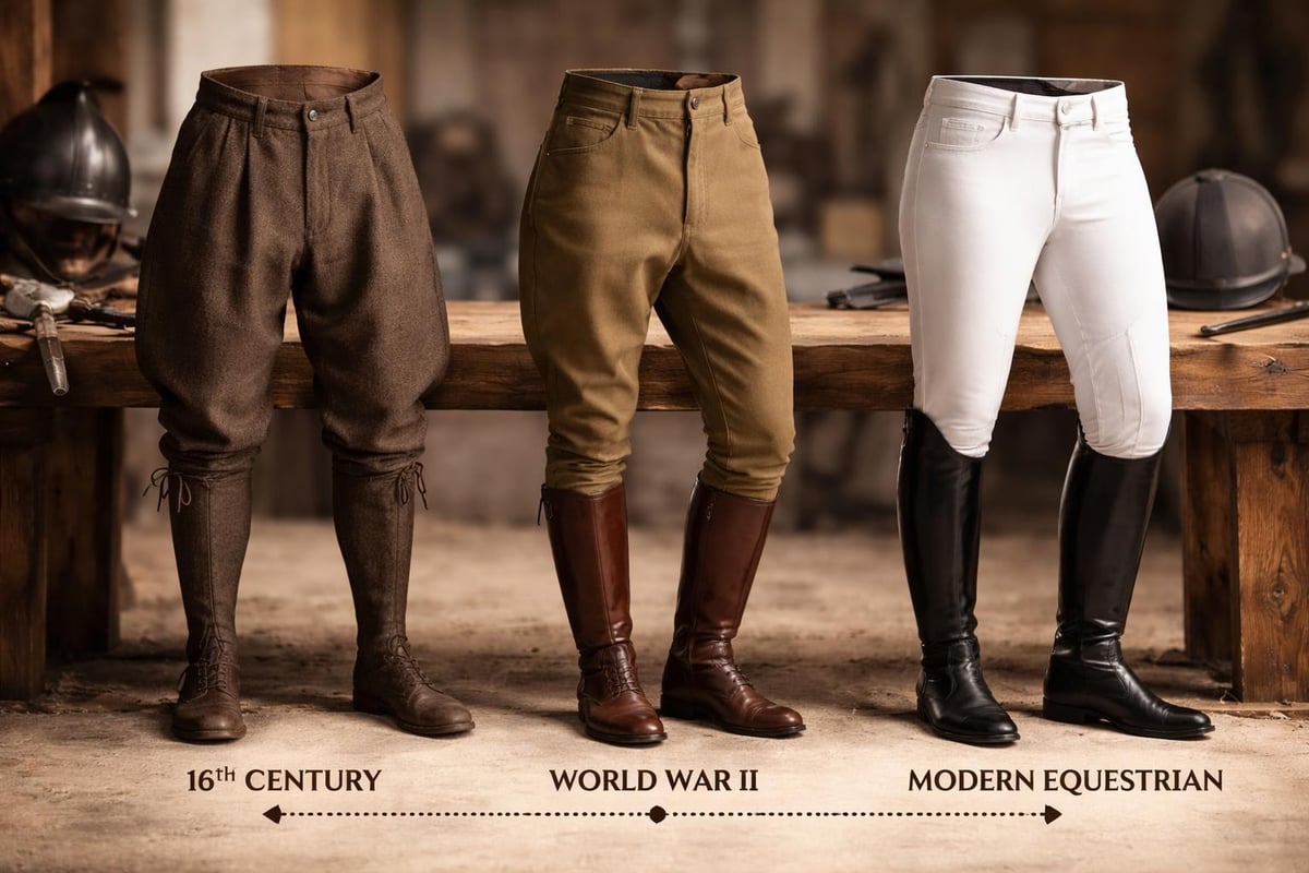 Historical evolution of breeches