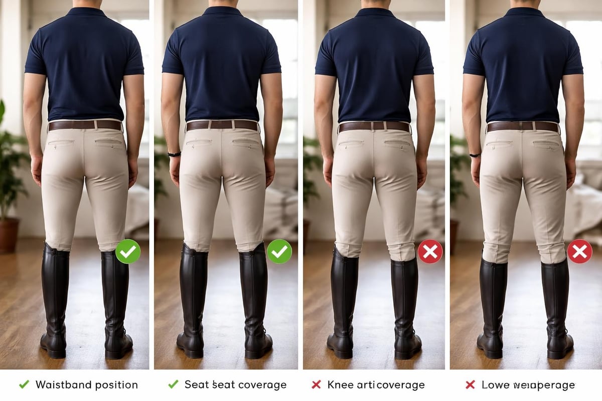 Breeches fitting guide