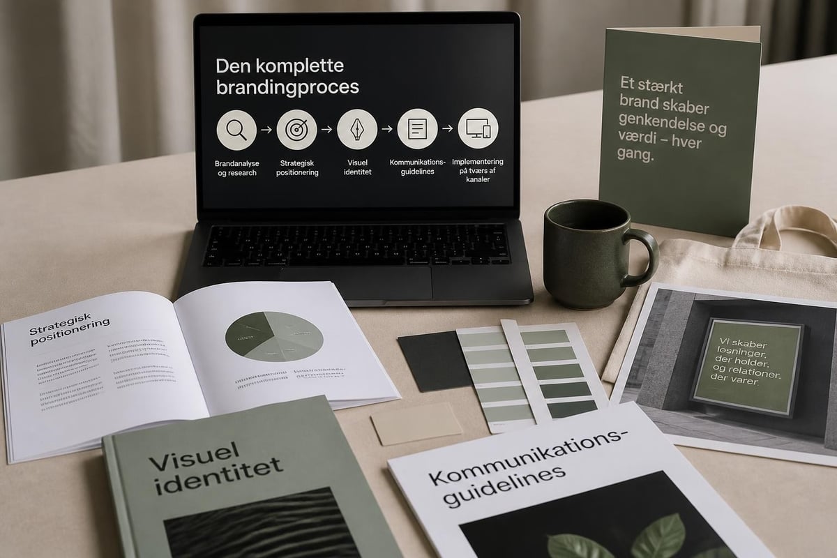 Brandingproces fra strategi til implementering