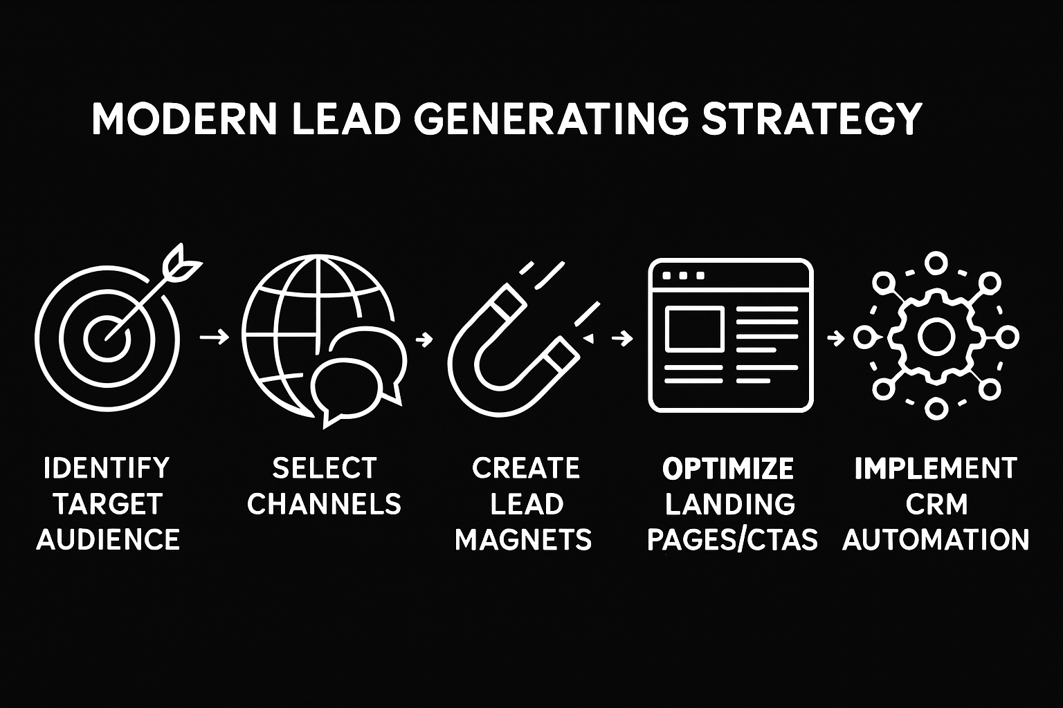Slik bygger du en moderne lead genereringsstrategi steg for steg