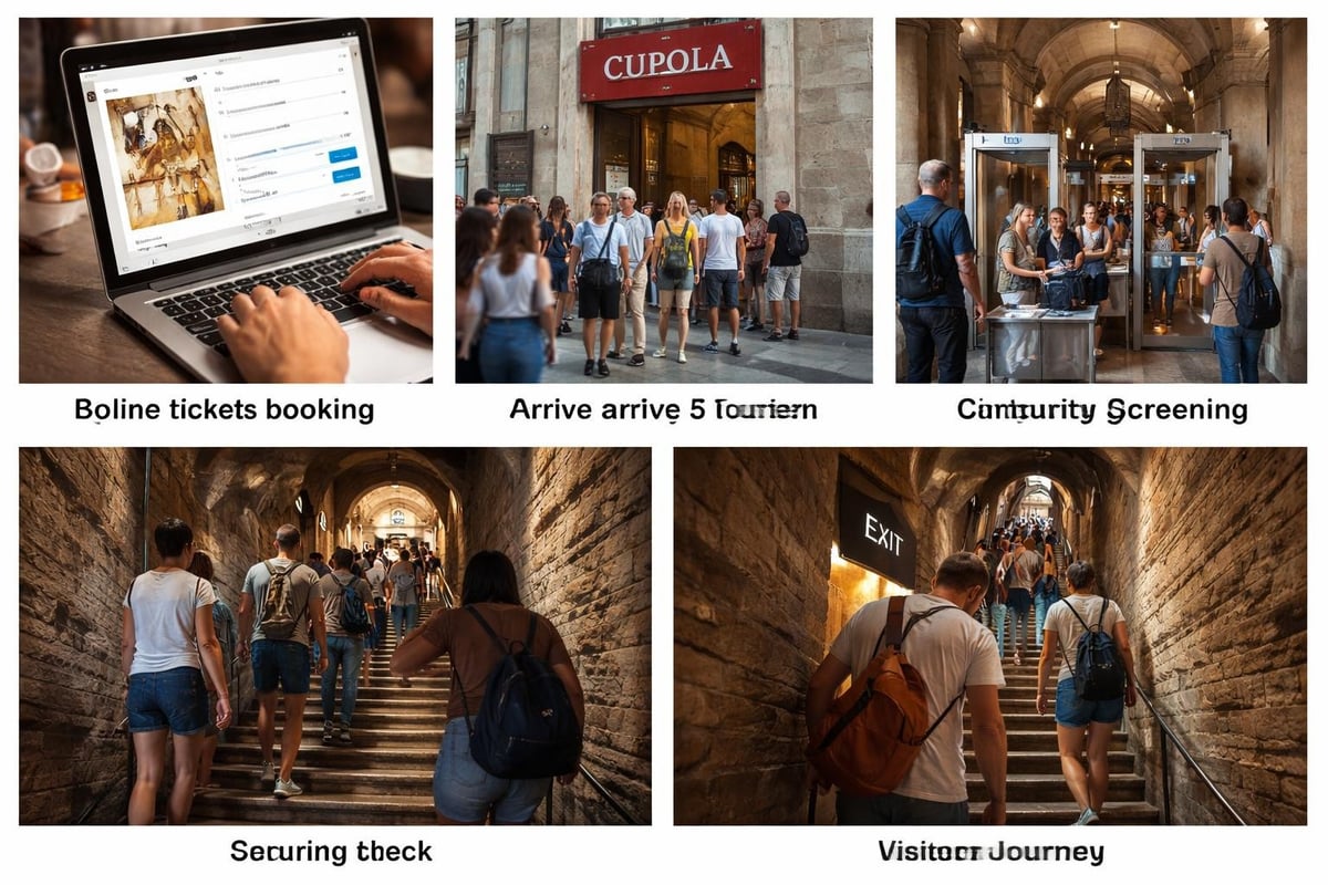 Step-by-step duomo climb planning