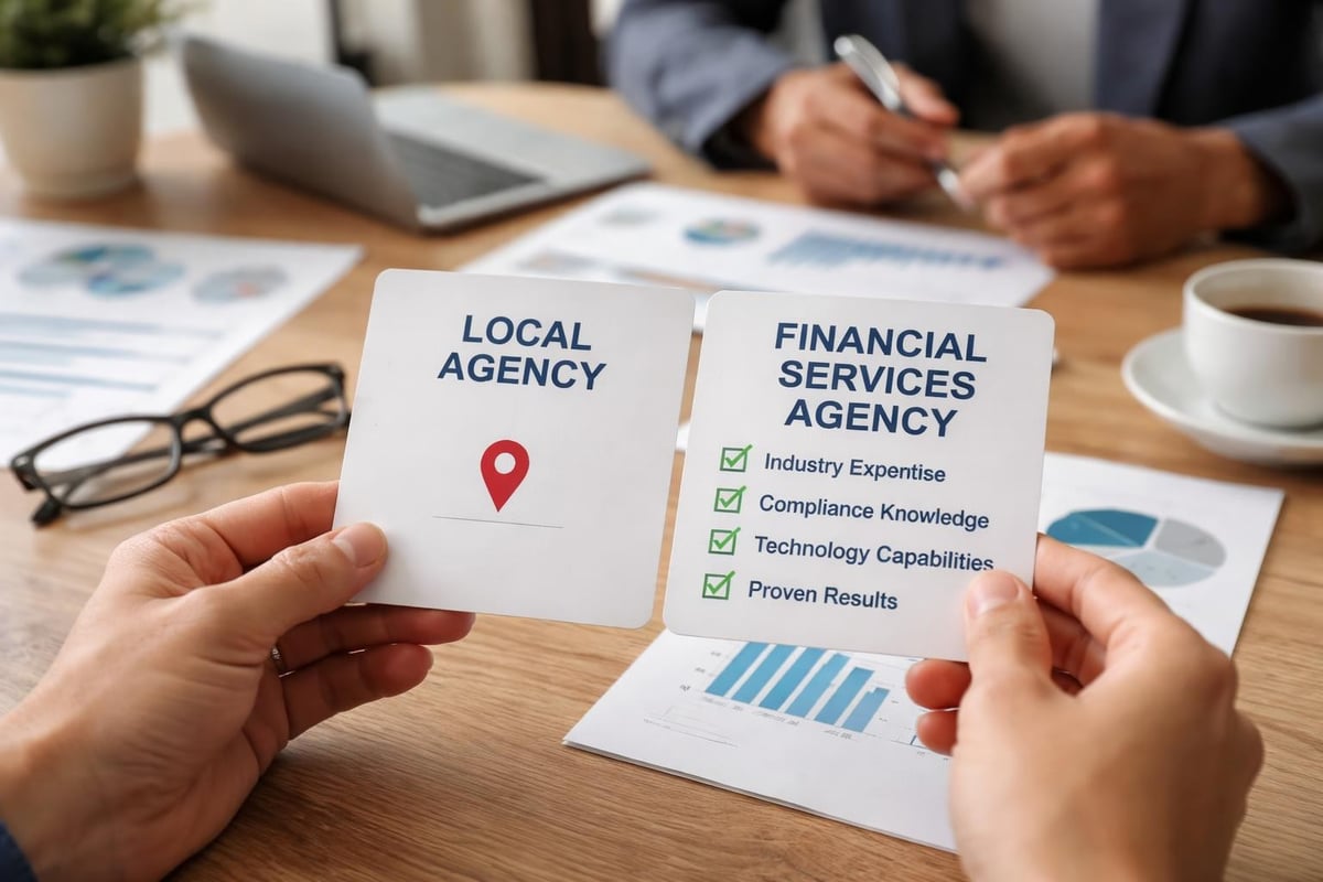 Agency selection criteria comparison