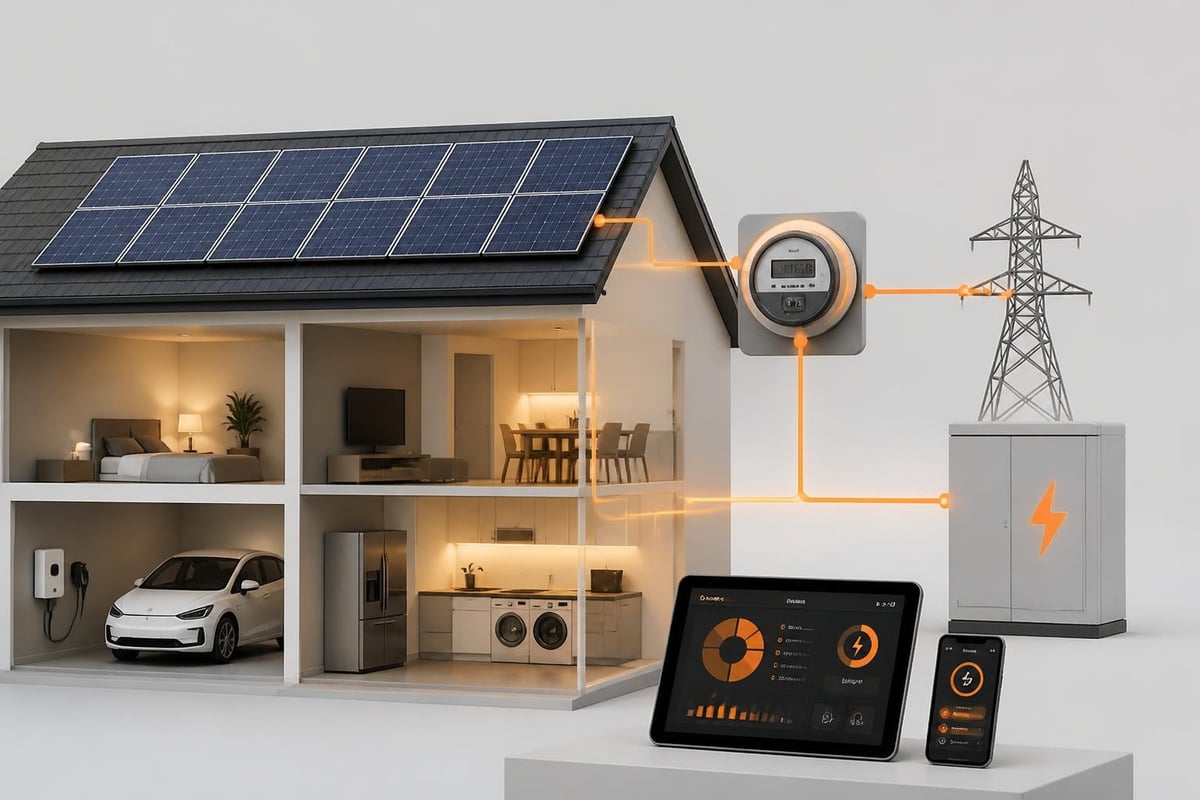 Integrated renewable energy system components