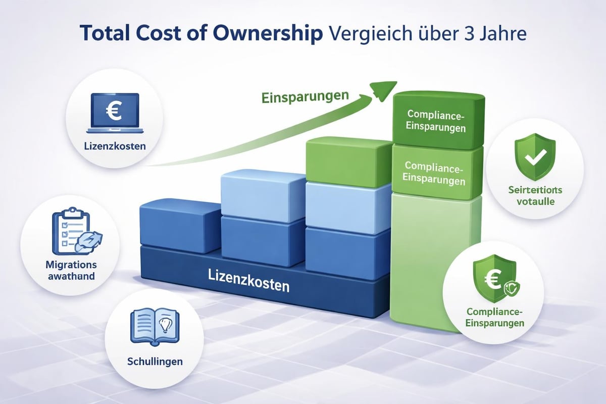 TCO-Vergleich Cloud-Speicher