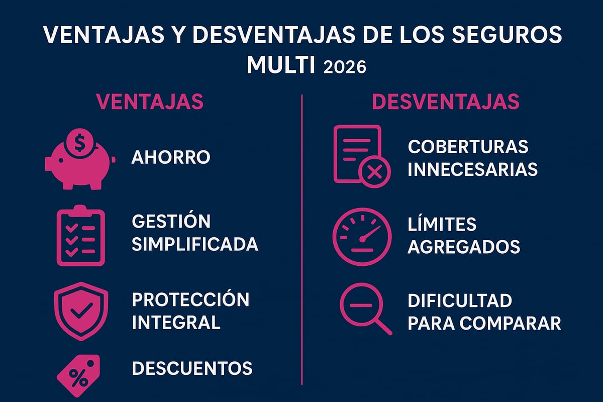 Ventajas y Desventajas de Contratar un Seguro Multi