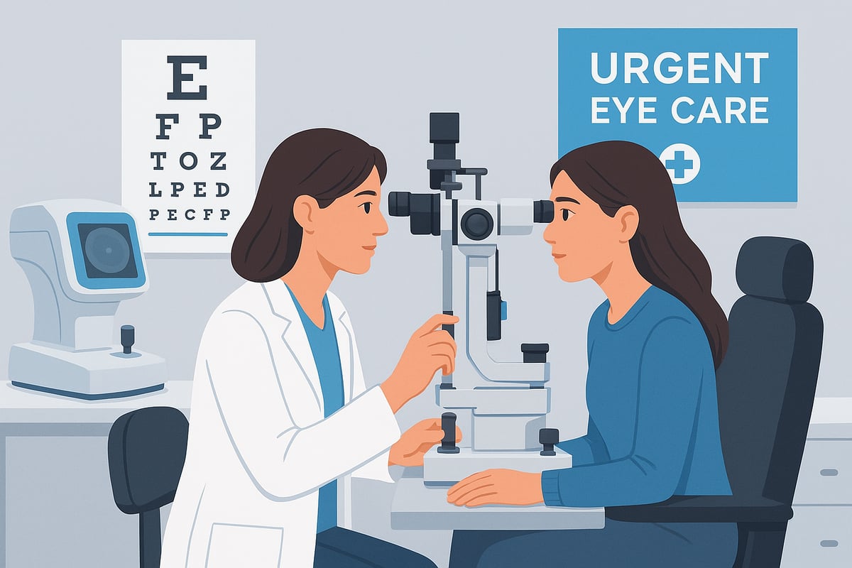 What to Expect During Your Urgent Eye Care Visit