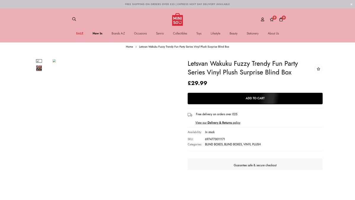 Top 8 Plush Blind Bags Collectibles To Discover In 2026 - Letsvan Wakuku Fuzzy Trendy Fun Party Series Vinyl Plush Surprise Blind Box