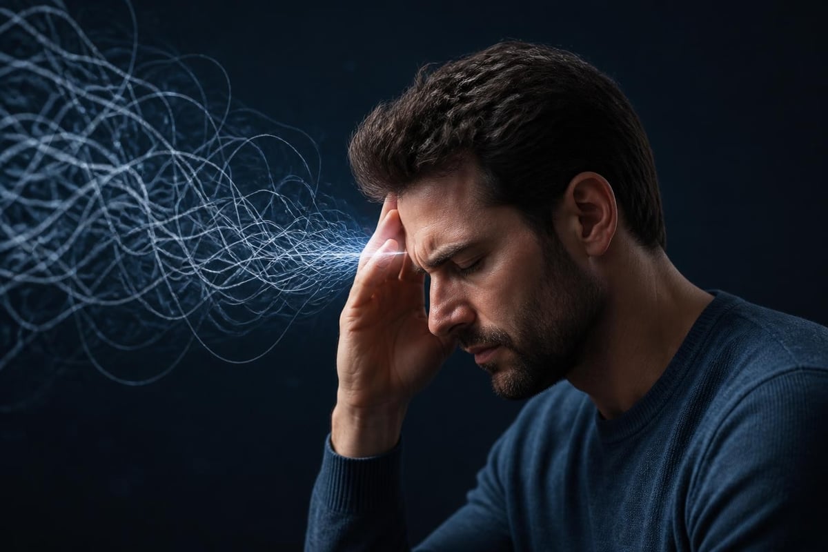 Mental noise disrupting cognitive processes