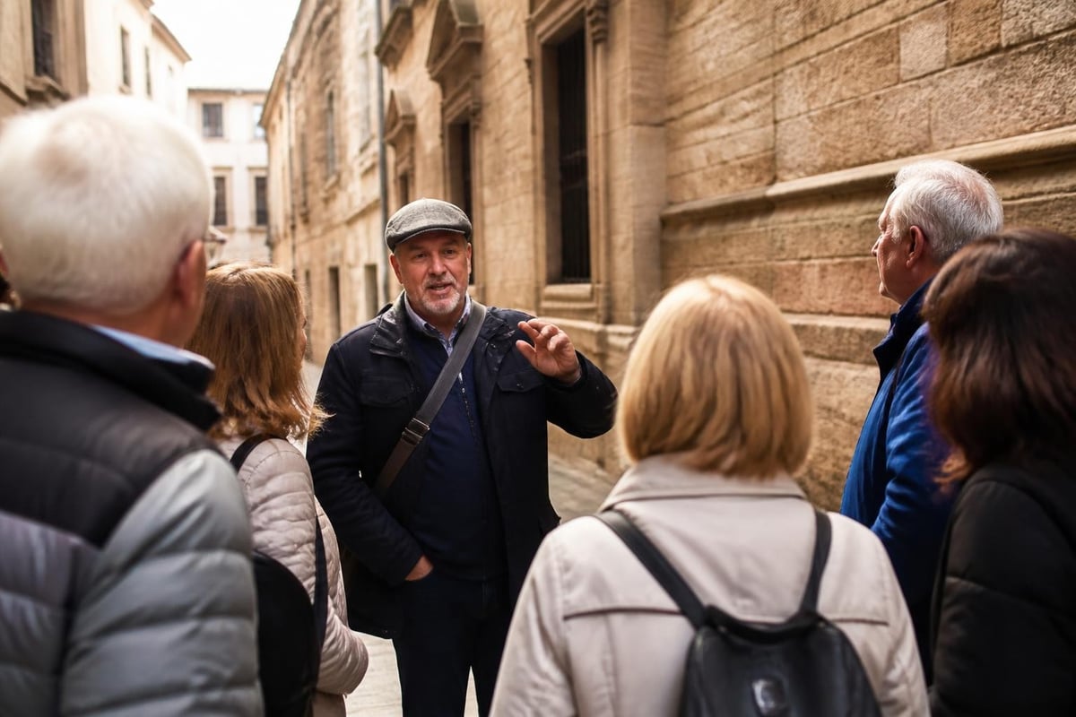 Old town tour experience elements