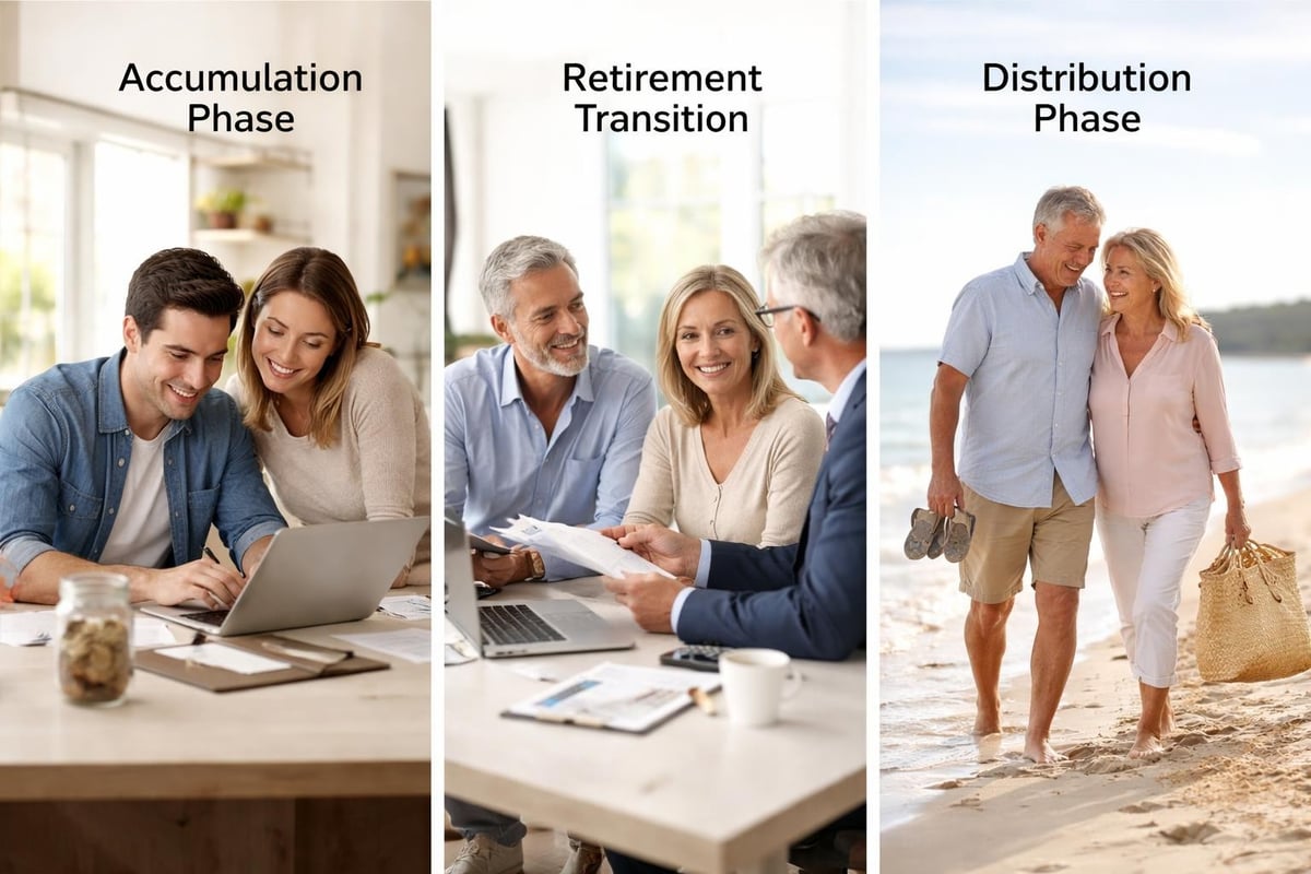 Retirement planning timeline