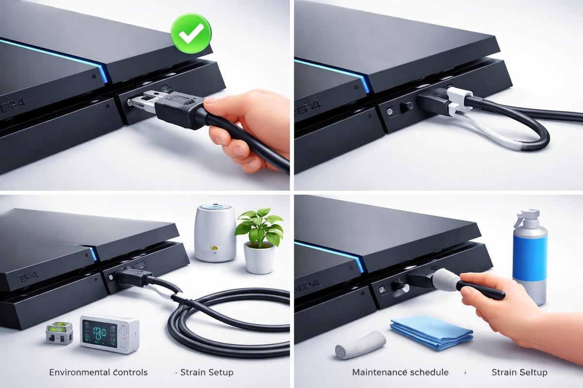 PS4 port protection strategies