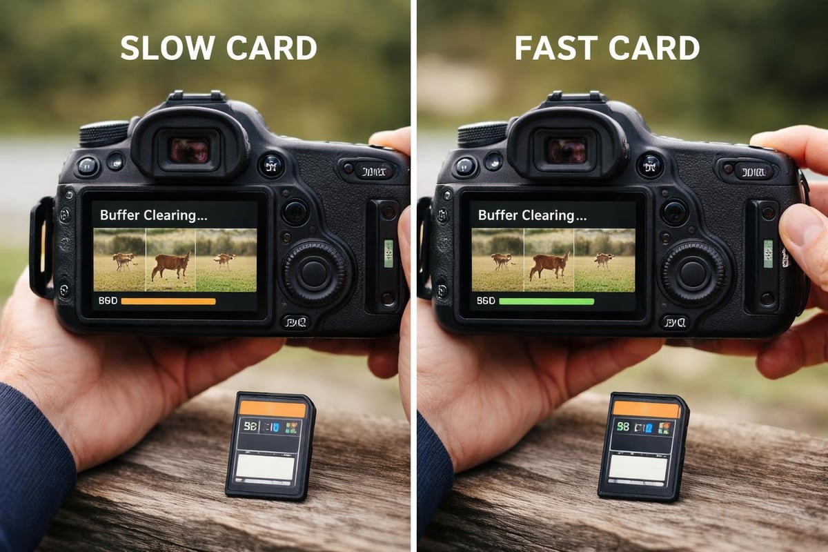 Memory card speed comparison