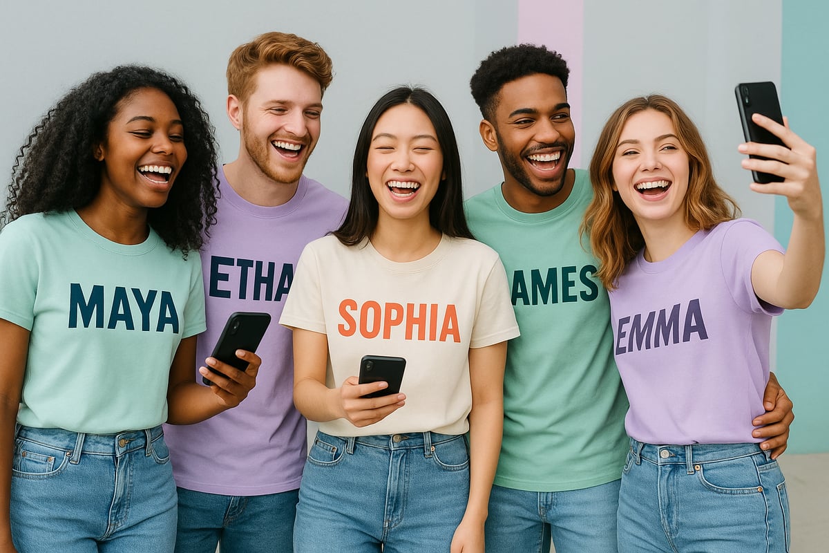 Marketing, Selling, and Wearing Your Custom Name T-Shirts