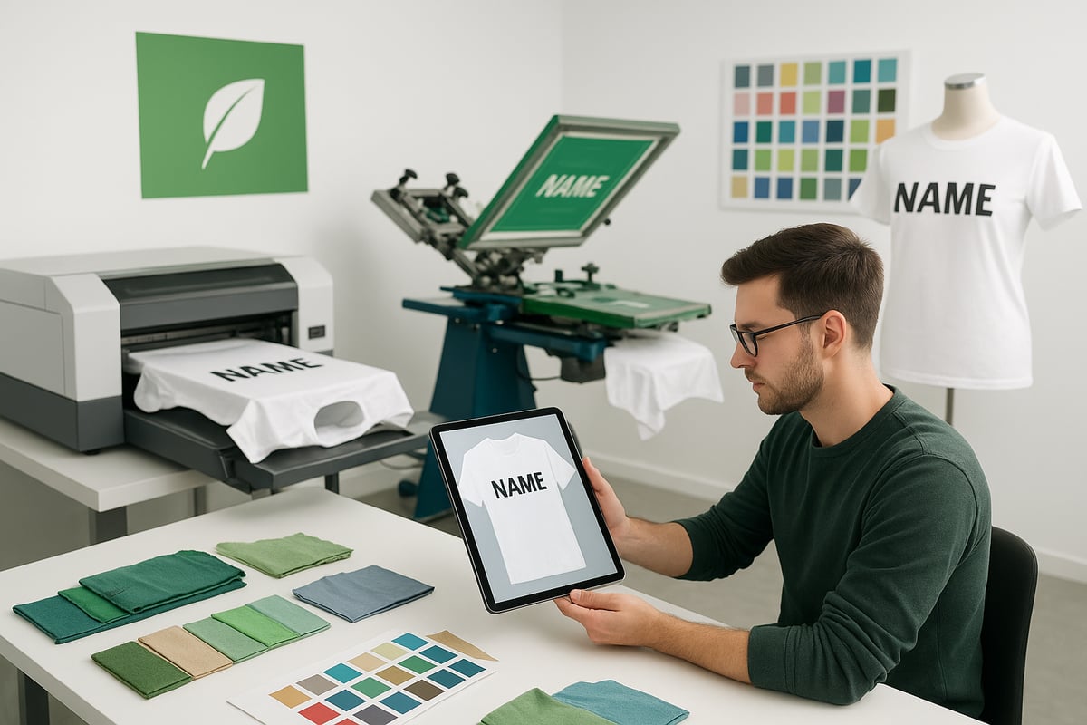 Sourcing and Production: Bringing Your Custom Name T-Shirt to Life