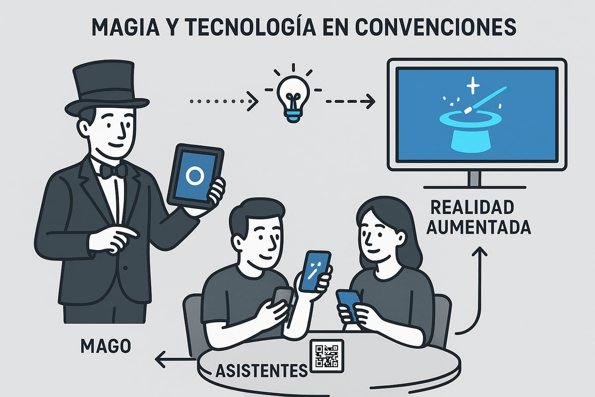 Integración de la magia y la tecnología: Innovación para convenciones 2026
