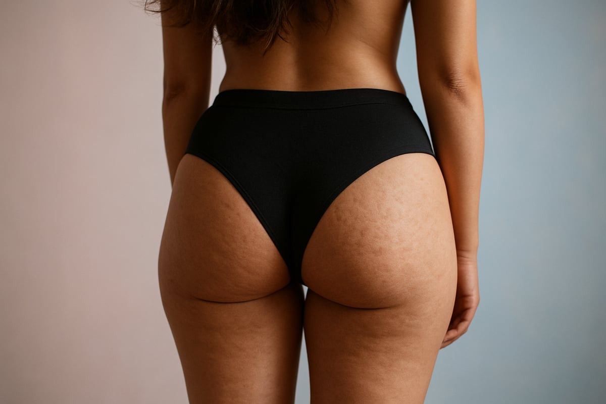 Was ist Cellulite am Po? Ursachen, Fakten & Mythen