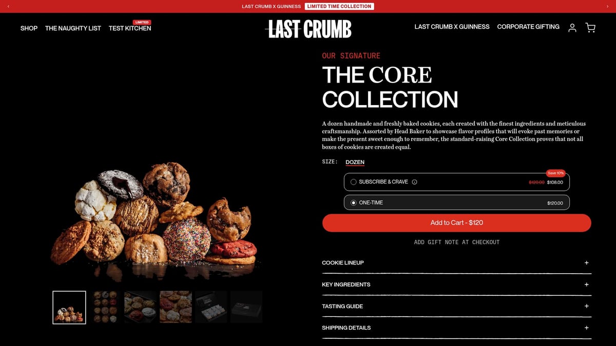 9 Heartwarming Care Package for Sick Friend Ideas 2026 - Last Crumb The Core Collection Cookie Box