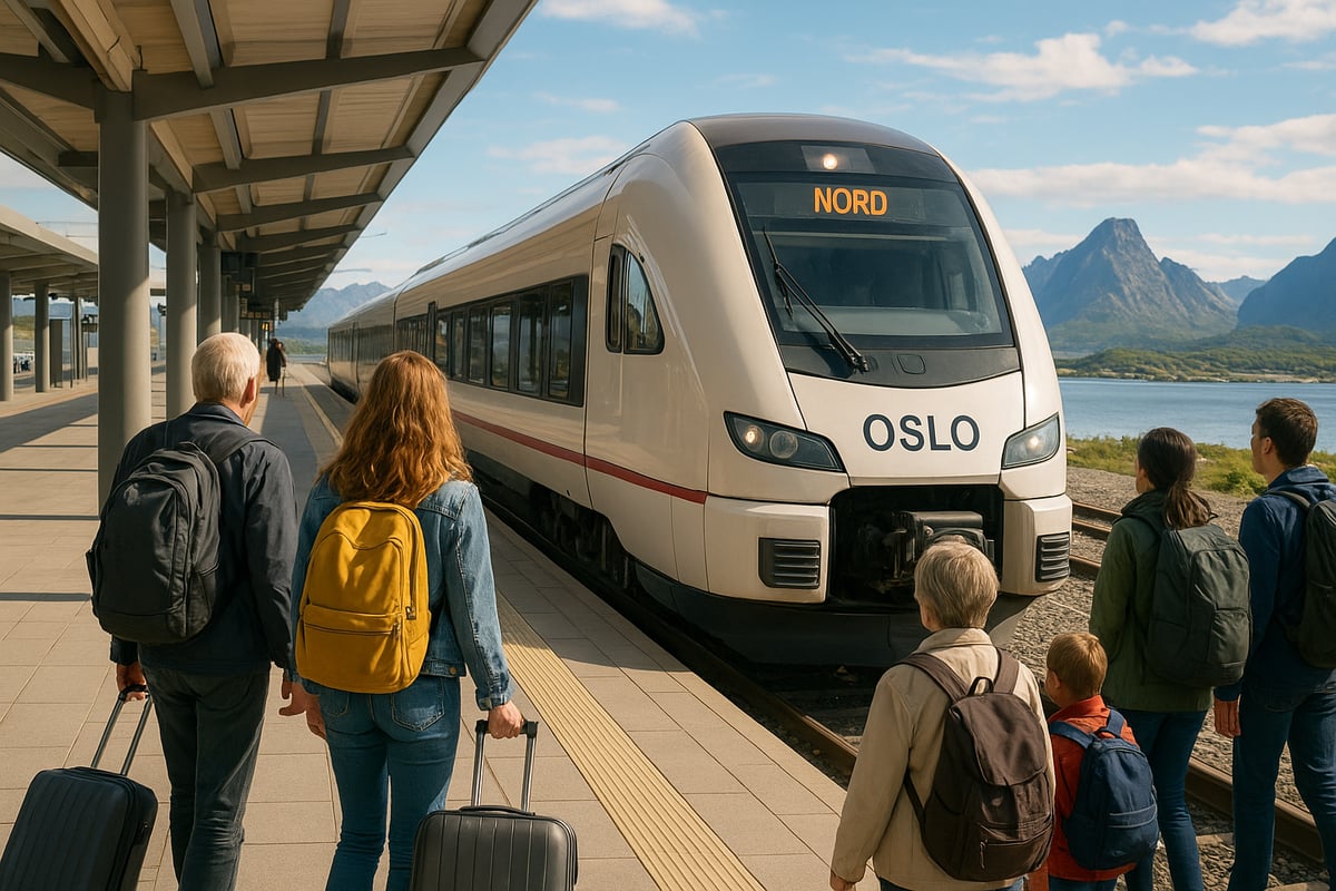 Transport fra Oslo til Lofoten: Alle muligheter forklart