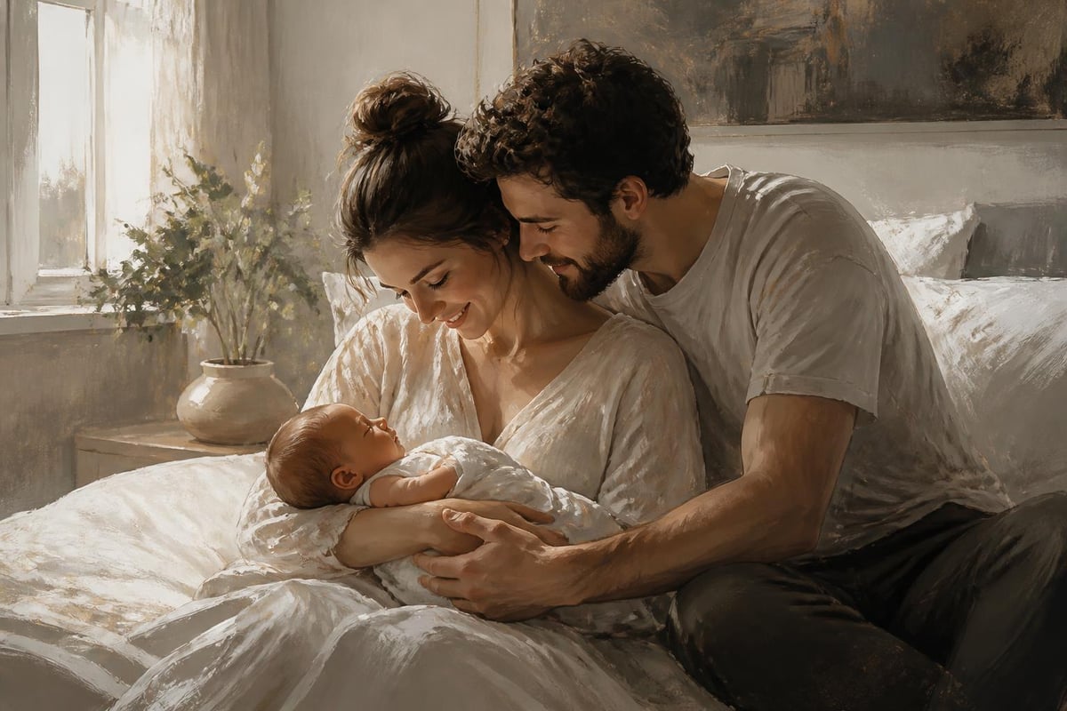 Family connection moment