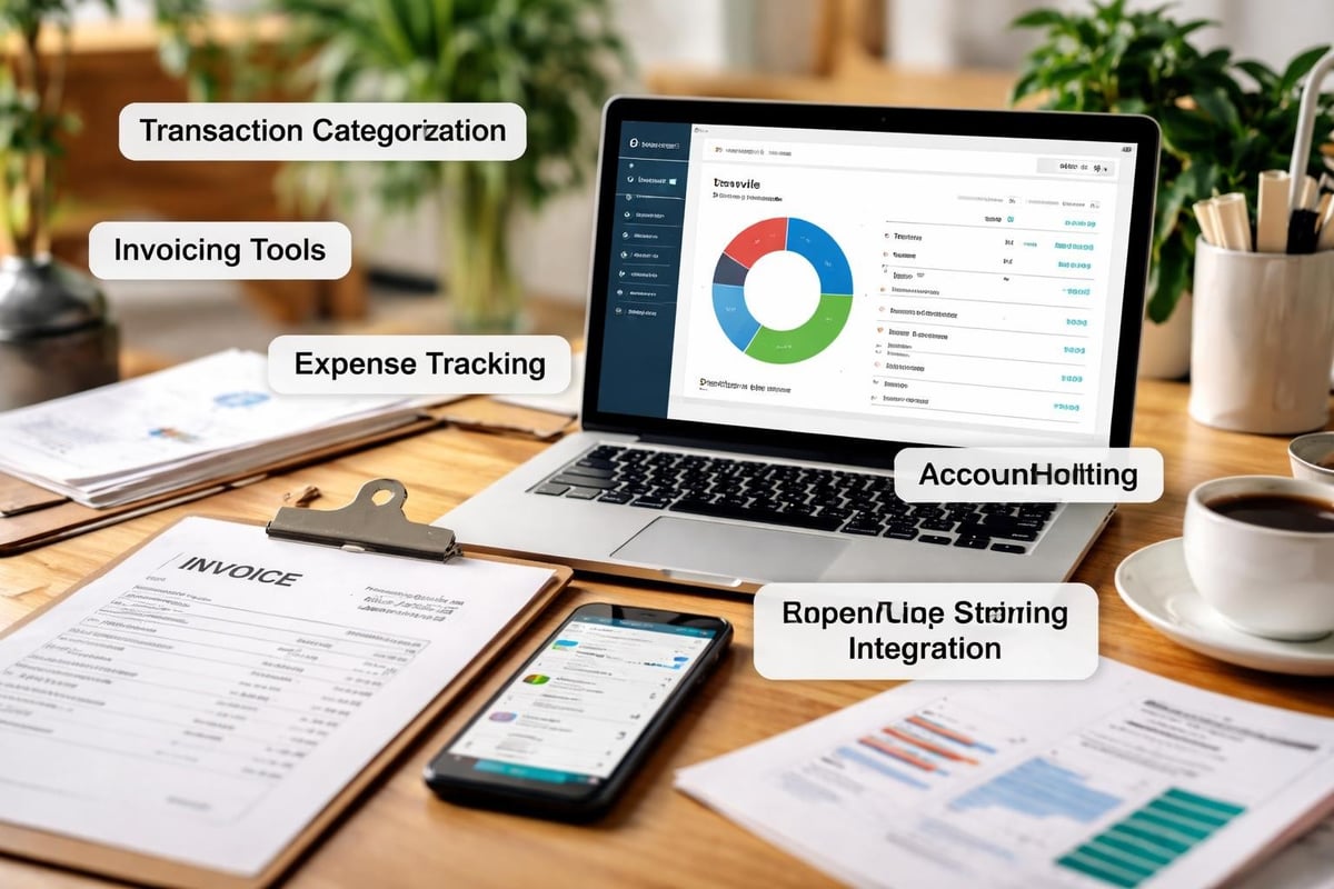 Freelancer banking features comparison