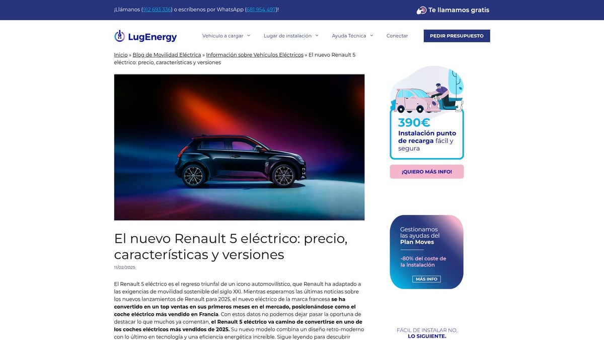 Top 8 Mejores Coches Eléctricos Que No Puedes Perderte en 2026 - Renault 5 E-Tech