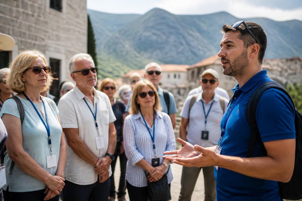Group tour planning elements