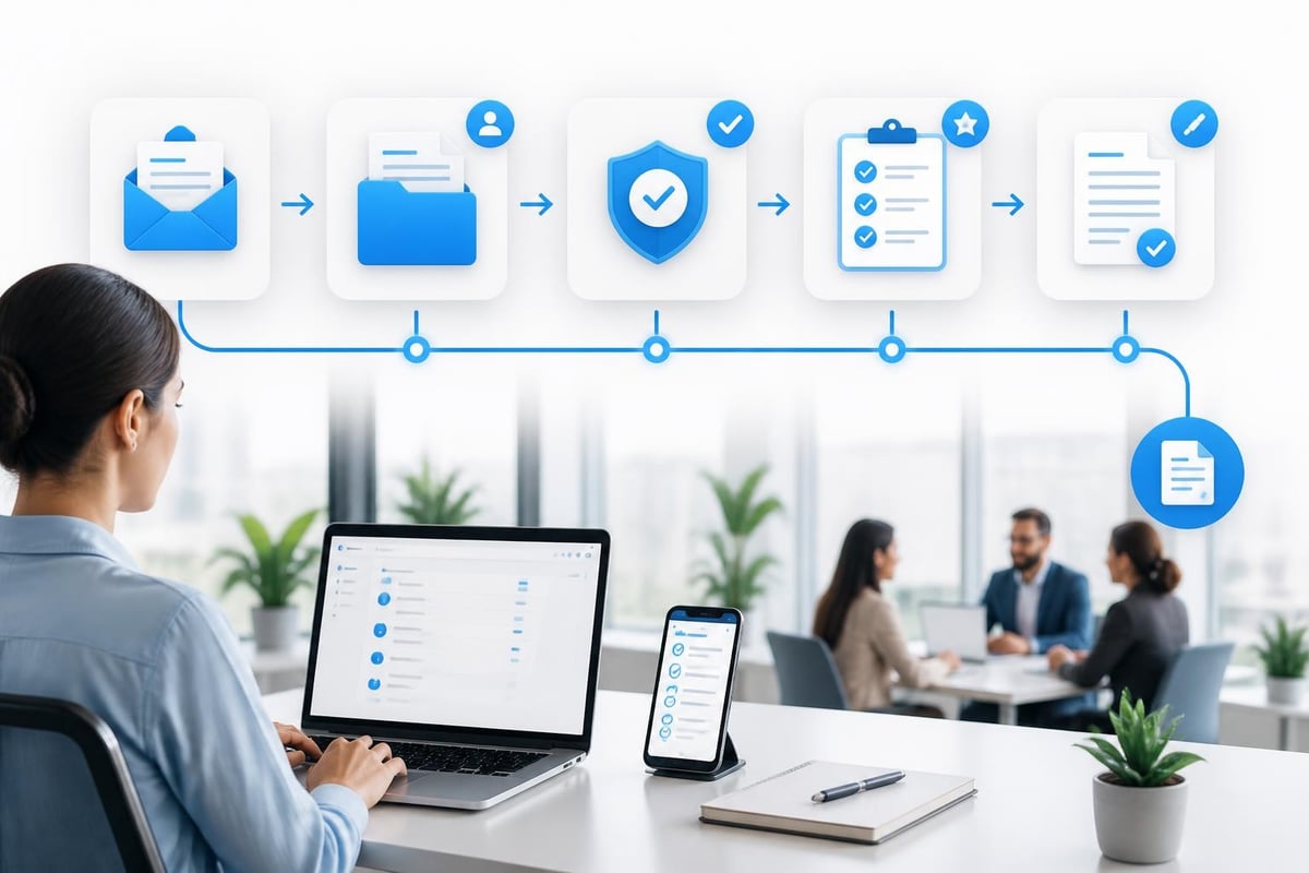 Automated lead nurturing sequence
